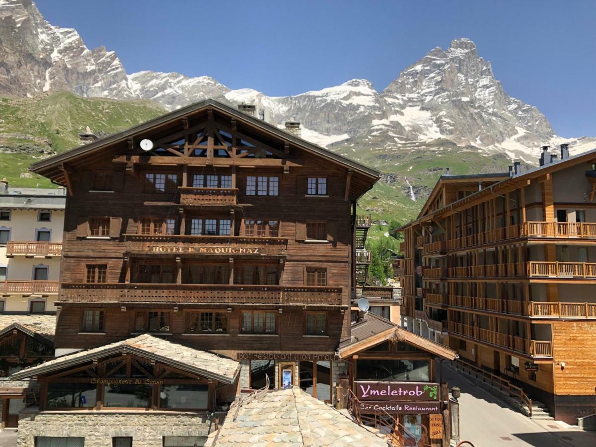 Hotel Punta Maquignaz Breuil-Cervinia Exteriér fotografie
